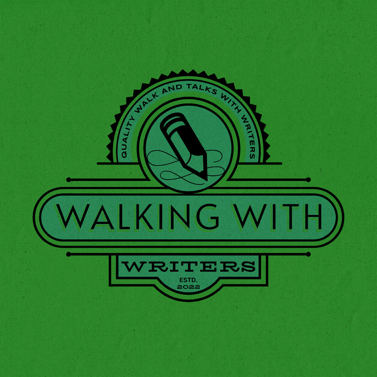 Walking with Writers Podcast Logo