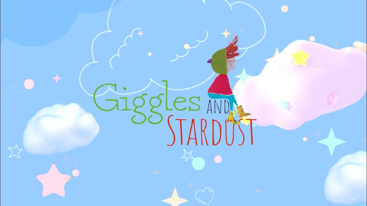 giggles and stardust title card