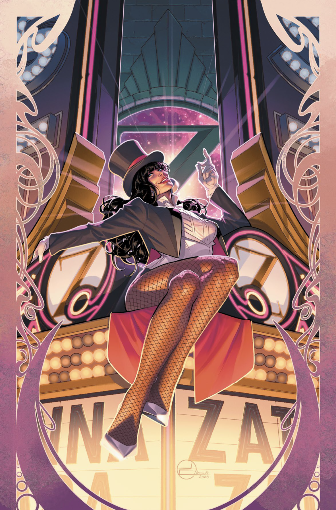 Zatanna #1 main cover by Jamal Campbell