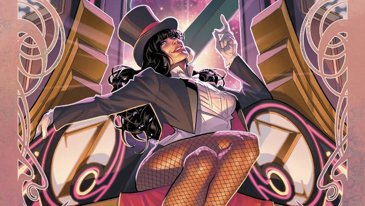 DC comics Zatanna cover
