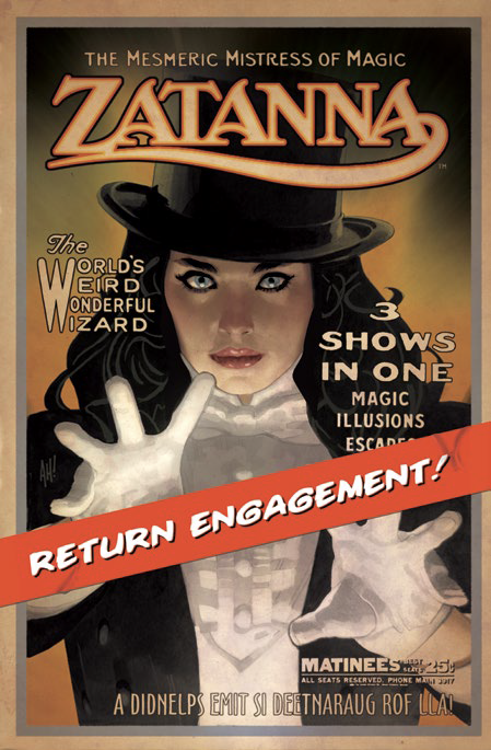 image008 Adam Hughes variant cover for Zatanna #1